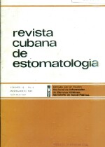 Revista Cubana de Estomatologia Vol 18 No 02 - 1981