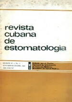 Revista Cubana de Estomatologia Vol 18 No 03 - 1981