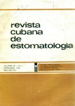 Revista Cubana de Estomatologia Vol 19 No 01 - 1982