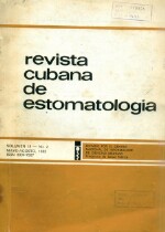 Revista Cubana de Estomatologia Vol 19 No 02 - 1982