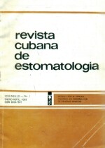 Revista Cubana de Estomatologia Vol 20 No 01 - 1983