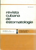 Revista Cubana de Estomatologia Vol 20 No 03 - 1983
