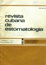 Revista Cubana de Estomatologia Vol 21 No 02 - 1984