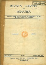Revista Cubana de Pediatría - Vol. XXXII - No.1 - 1960