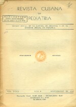 Revista Cubana de Pediatria - Vol. XXXII - No.9 - 1960