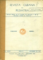 Revista Cubana de Pediatria - Vol. XXXII - No.11 - 1960