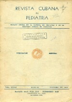 Revista Cubana de Pediatria - Vol. XXXII - No.12 - 1960