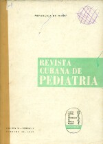 Revista Cubana de Pediatria - Vol. 39, No. 1 - 1967