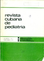 Revista Cubana de Pediatria - Vol. 50, No. 1 - 1978