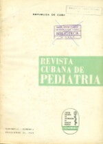 Revista Cubana de Pediatria- Vol. 41, No. 6, Mayo - 1969