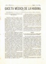 Gaceta Medica de La Habana - No 10 - 1879