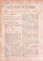 Gaceta Medica de La Habana - No 9 - 1880
