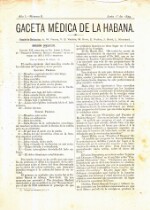 Gaceta Medica de La Habana - No 8 - 1879