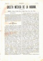 Gaceta Medica de La Habana - No 2 - 1879