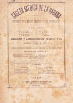 Gaceta Medica de La Habana - No 11 - 1880