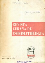 Revista Cubana de Estomatologia Vol 06 No 01 02 03 - 1969