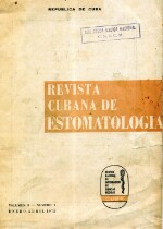 Revista Cubana de Estomatologia Vol 09 No 01 - 1972