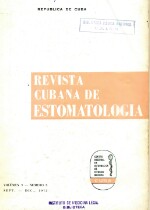 Revista Cubana de Estomatologia Vol 09 No 03 - 1972