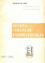 Revista Cubana de Estomatologia Vol 11 No 01 - 1974