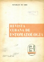 Revista Cubana de Estomatologia Vol 12 No 01 -02 - 1974