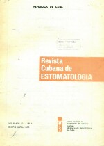 Revista Cubana de Estomatologia Vol 13 No 01 - 1976