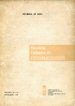 Revista Cubana de Estomatologia Vol 14 No 01 - 1977