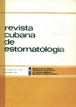 Revista Cubana de Estomatologia Vol 16 No 01 - 1979