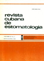 Revista Cubana de Estomatologia Vol 24 No 02 - 1987