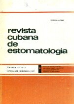 Revista Cubana de Estomatologia Vol 24 No 03 - 1987