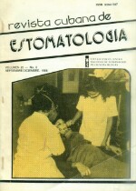 Revista Cubana de Estomatologia Vol 25 No 03 - 1988