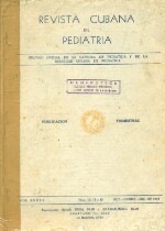Revista Cubana de Pediatria - Vol. 33 - No. 10, 11 y 12 - 1961