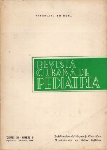 Revista Cubana de Pediatria - Vol. 34, Septiembre y Octubre - 1962