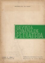 Revista Cubana de Pediatria - Vol. 34, Noviembre y Diciembre - 1962