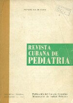 Revista Cubana de Pediatria - Vol. XXXVI, No. 6, Agosto - 1964