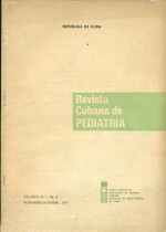 Revista Cubana de Pediatria- Vol. 49, No. 6 - 1977