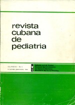 Revista Cubana de Pediatria- Vol. 50, No. 6 - 1978