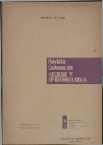 Revista Cubana de HIGIENE Y EPIDEMIOLOGIA - Vo - 14, No 2 - 1976