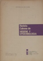 Revista Cubana de HIGIENE Y EPIDEMIOLOGIA - Vo - 15, No 1 - 1977