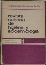 Revista Cubana de HIGIENE Y EPIDEMIOLOGIA - Vo - 20, No 4 - 1982