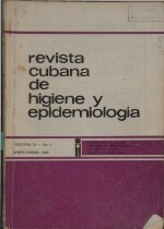 Revista Cubana de HIGIENE Y EPIDEMIOLOGIA - Vo - 21, No 1 - 1983