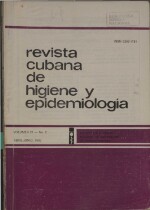 Revista Cubana de HIGIENE Y EPIDEMIOLOGIA - Vo - 21, No 2 - 1983
