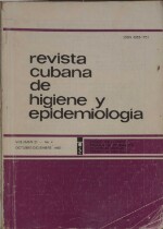 Revista Cubana de HIGIENE Y EPIDEMIOLOGIA - Vo - 21, No 4 - 1983