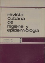 Revista Cubana de HIGIENE Y EPIDEMIOLOGIA - Vo - 22, No 1 - 1984