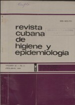 Revista Cubana de HIGIENE Y EPIDEMIOLOGIA - Vo - 22, No 2 - 1984