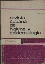 Revista Cubana de HIGIENE Y EPIDEMIOLOGIA - Vo - 23, No 3 - 1985