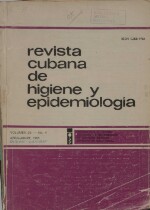 Revista Cubana de HIGIENE Y EPIDEMIOLOGIA - Vo - 23, No 4 - 1985