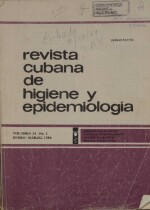 Revista Cubana de HIGIENE Y EPIDEMIOLOGIA - Vo - 24, No 1 - 1986