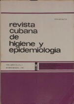 Revista Cubana de HIGIENE Y EPIDEMIOLOGIA - Vo - 25, No 1 - 1987