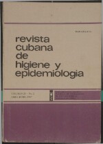 Revista Cubana de HIGIENE Y EPIDEMIOLOGIA - Vo - 25, No 2 - 1987